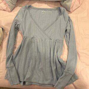 Hollister babydoll top
